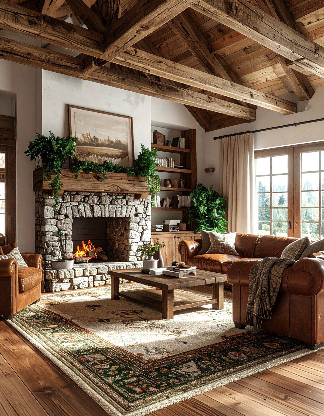 Rustic Living Room - 30 living room ideas