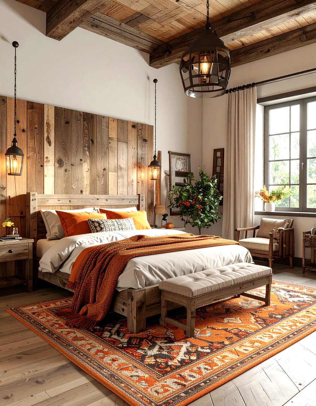 Rustic Master Bedroom - 30 newlywed bedroom ideas