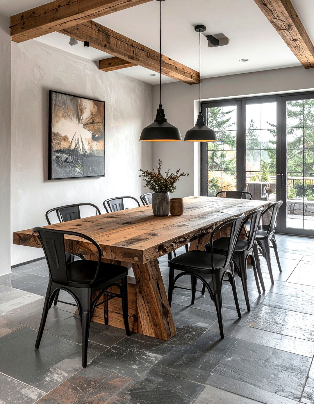 Rustic Minimalist Dining Room - 30 minimalist dining room ideas