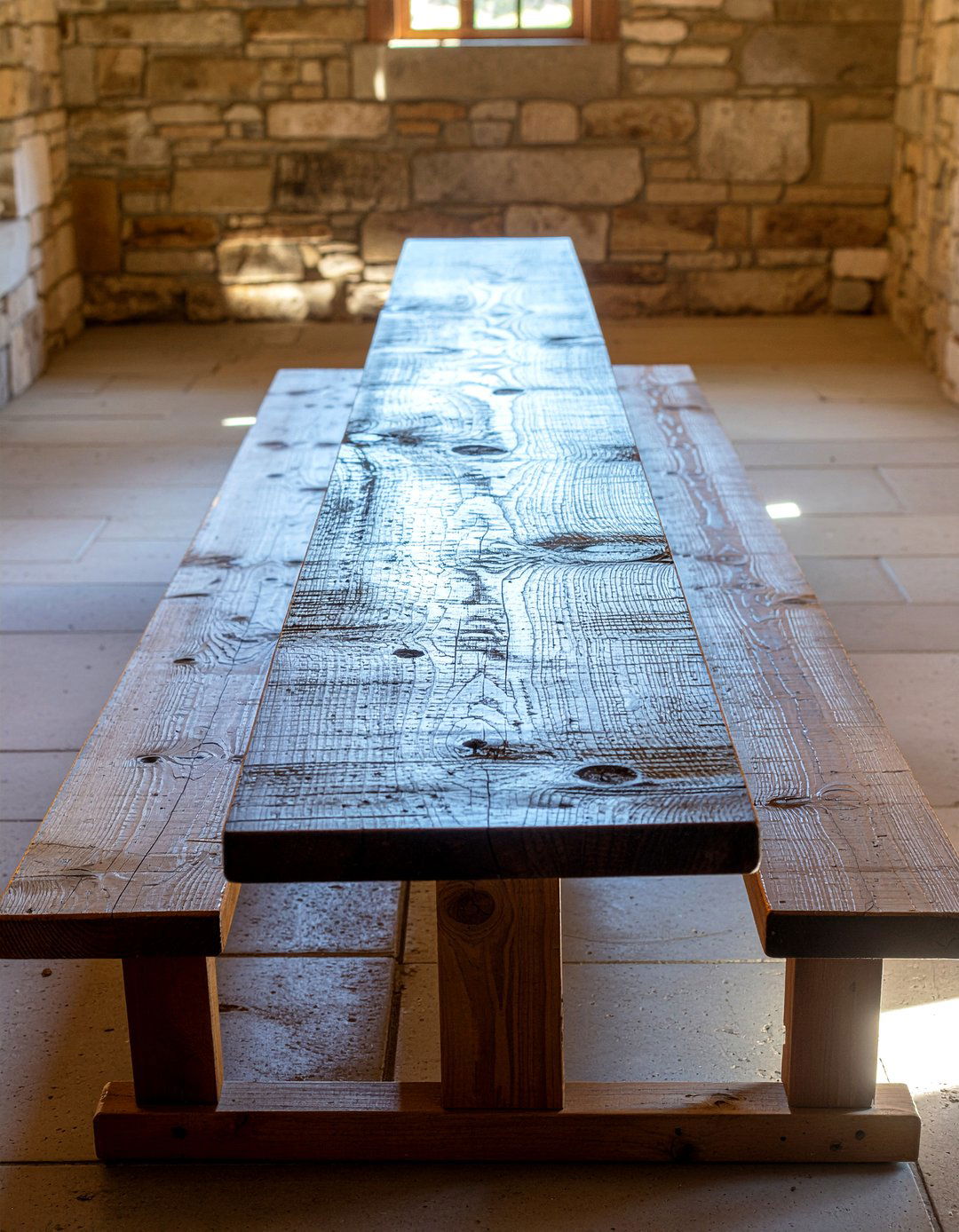 Rustic Oak Table - 30 English dining room ideas