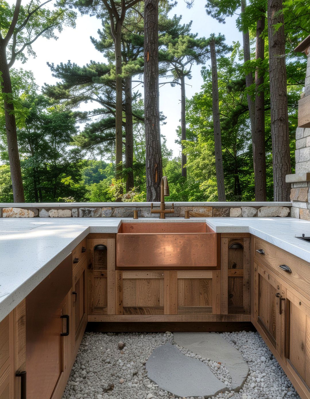 Rustic Outdoor Kitchen - 30 outdoor kitchen ideas