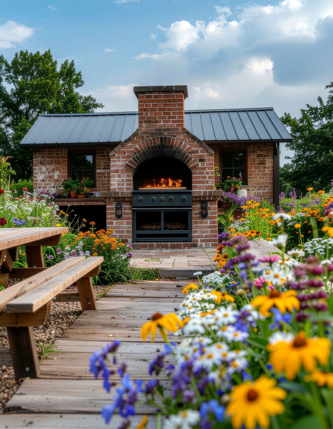 Rustic Outdoor Pizza Oven - 30 outdoor kitchen pizza oven ideas