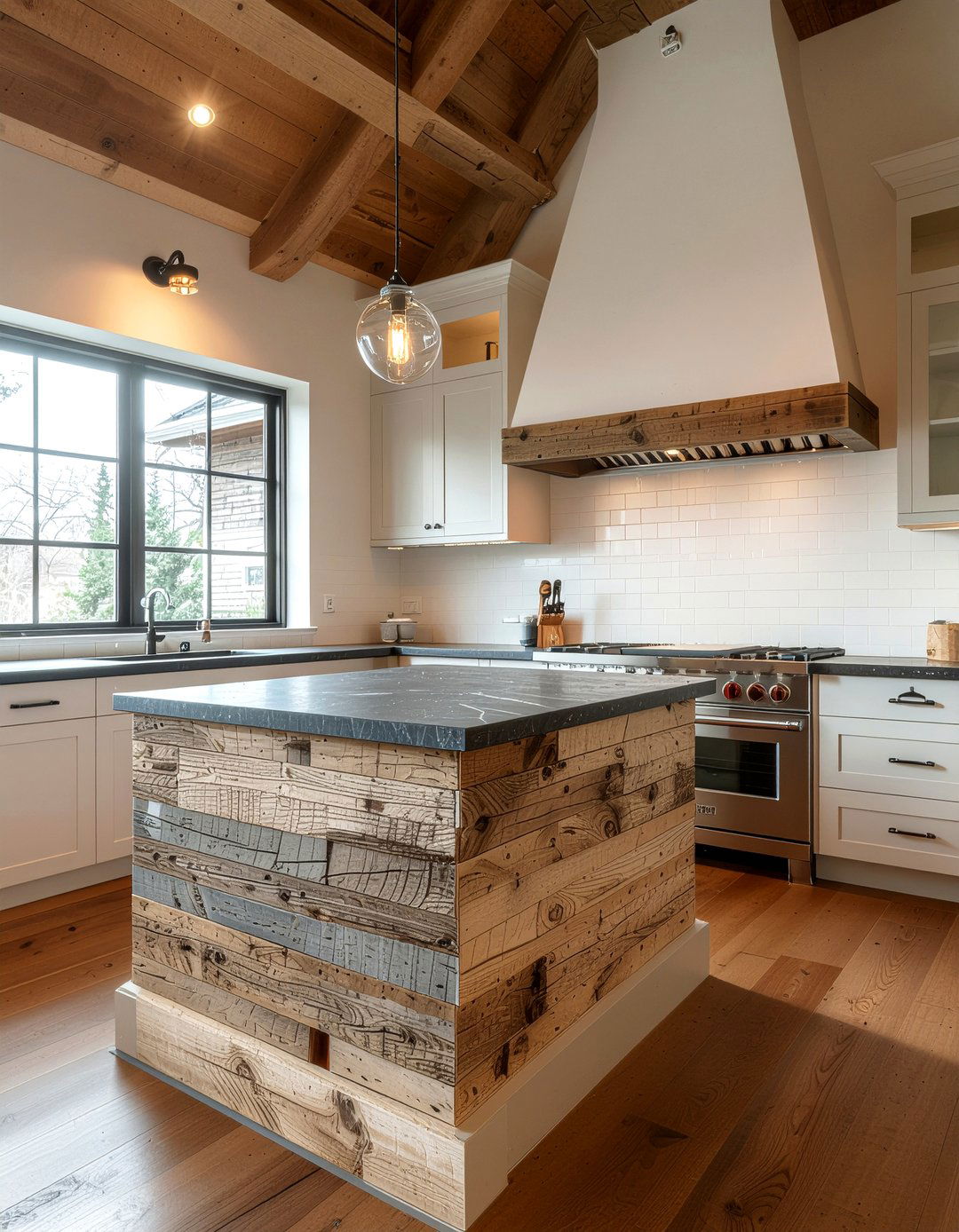 Rustic Peninsula - 30 kitchen peninsula ideas