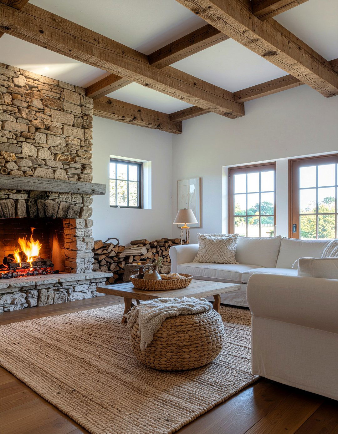 Rustic Period Living Room - 30 period home living room ideas