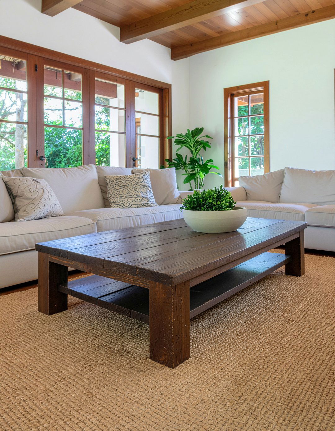 Rustic Pine Coffee Table - 30 living room Mexican furniture ideas