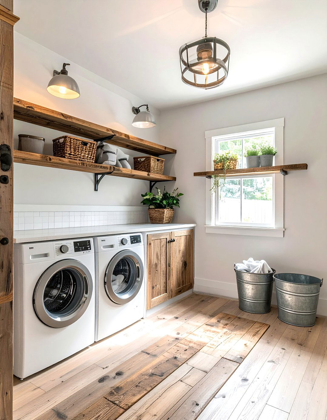 Rustic Plank Sign - 30 laundry room sign ideas