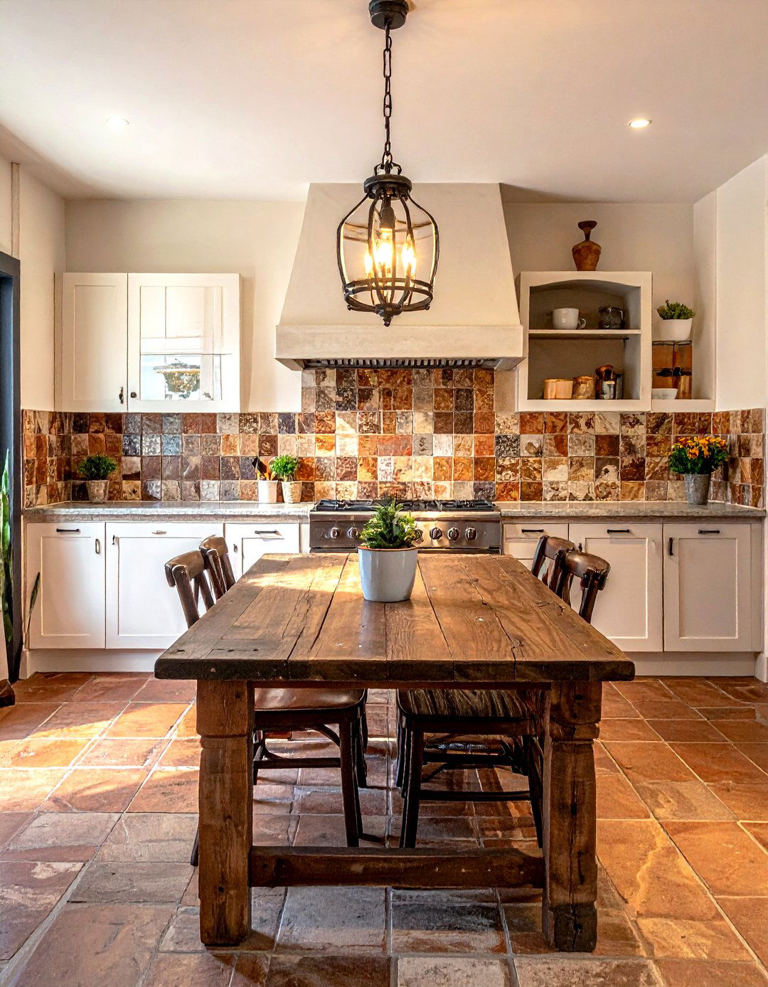 Rustic Spanish tile - 30 Spanish tile kitchen backsplash ideas