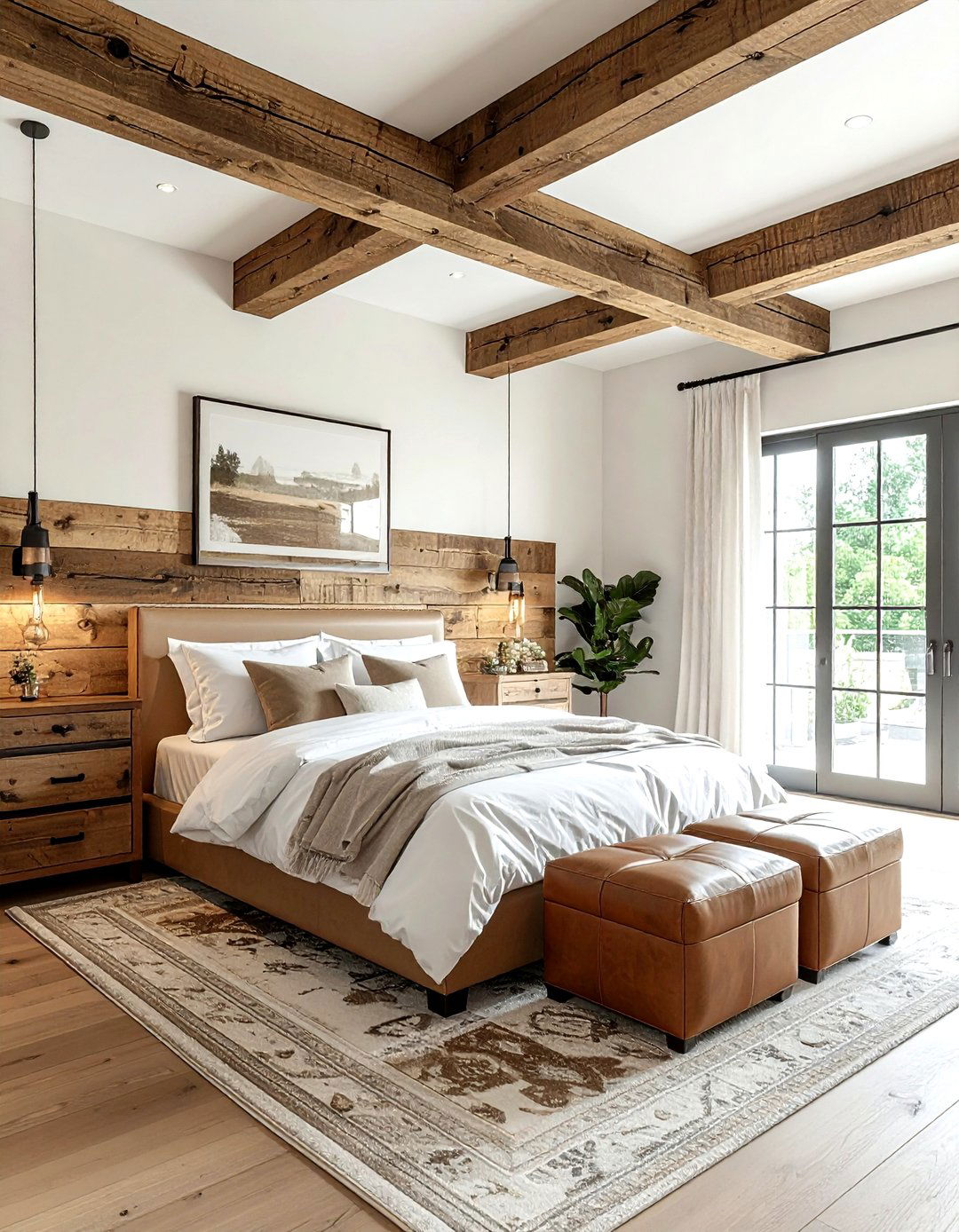Rustic Tan And White Bedroom - 30 tan and white bedroom ideas