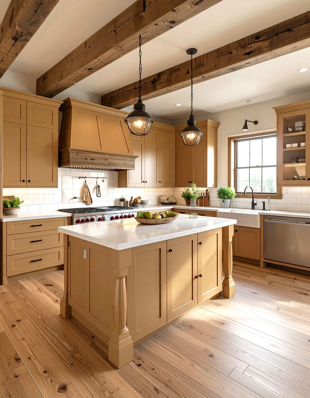 Rustic Tan Kitchen - 30 tan kitchen ideas