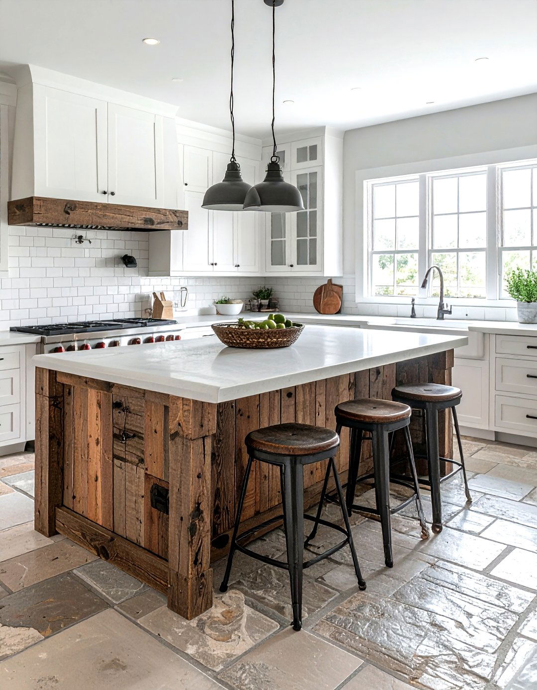 Rustic Tractor Seat Stool - 30 counter stool kitchen ideas