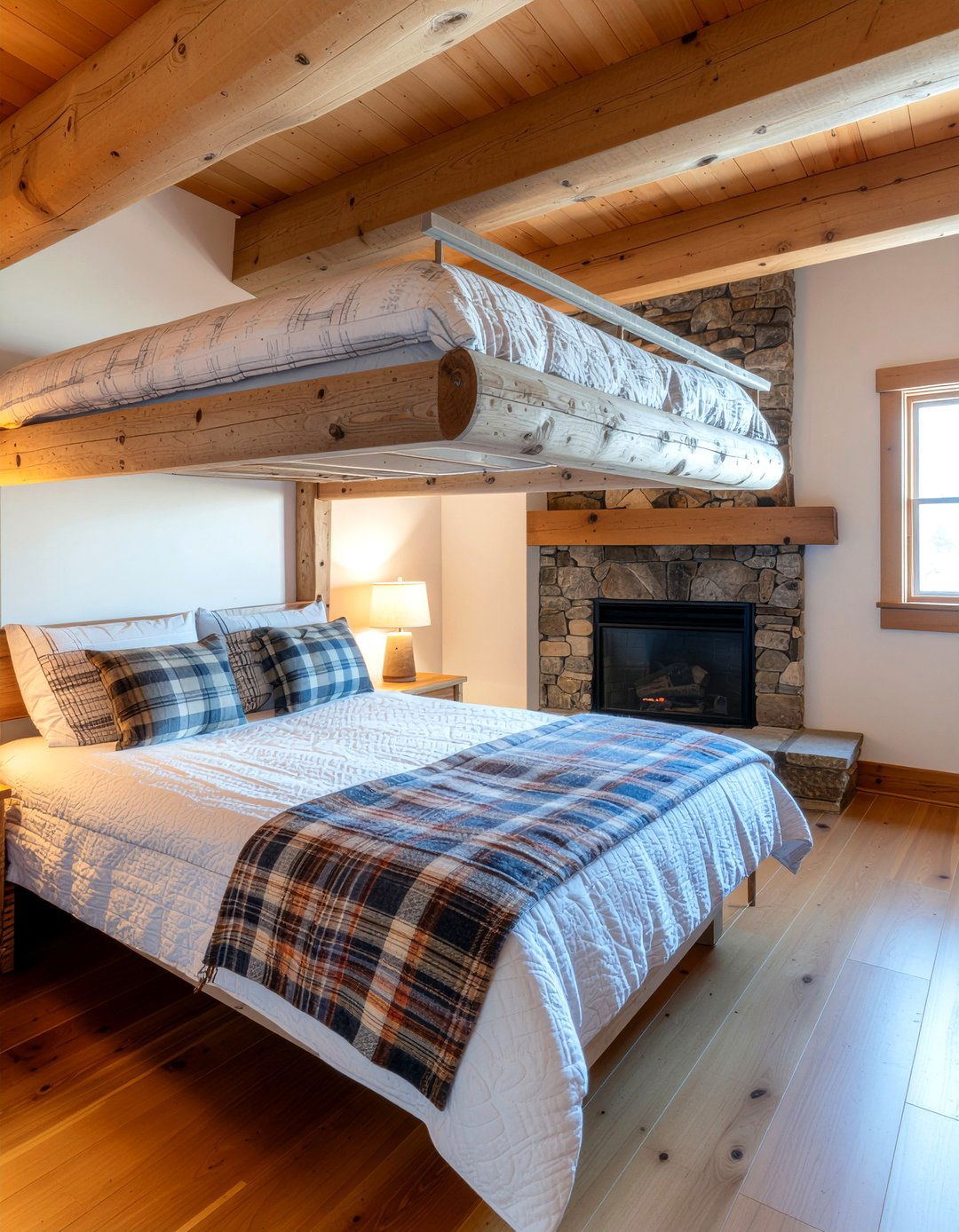 Rustic Triple Bunk Bed - 30 triple bunk bed ideas