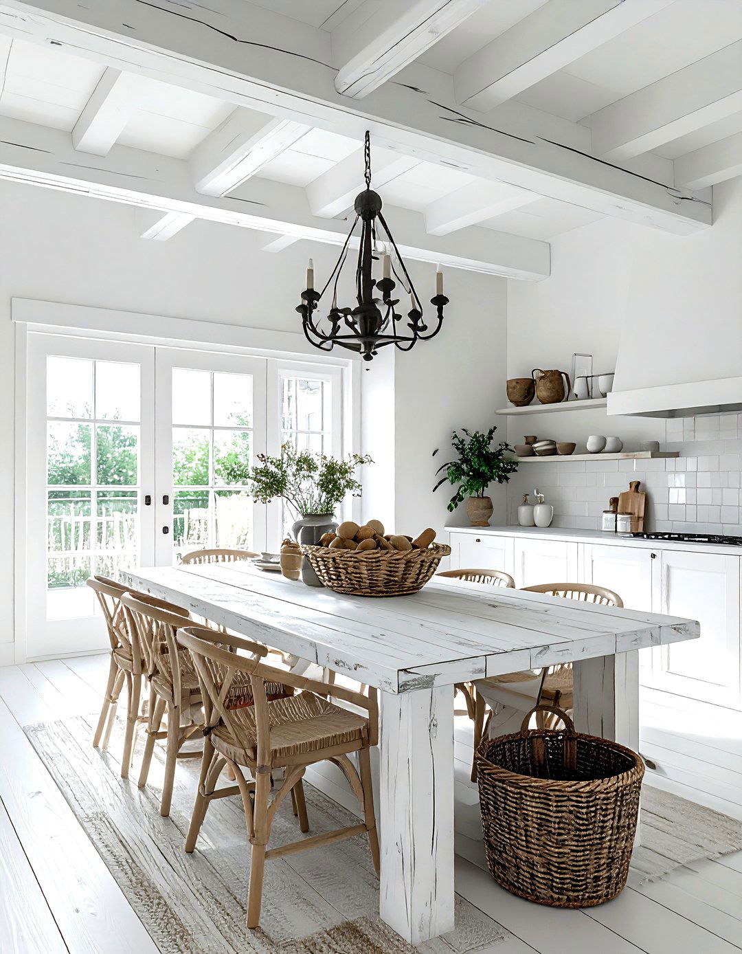 30 White Dining Room Design Ideas for Timeless Elegance