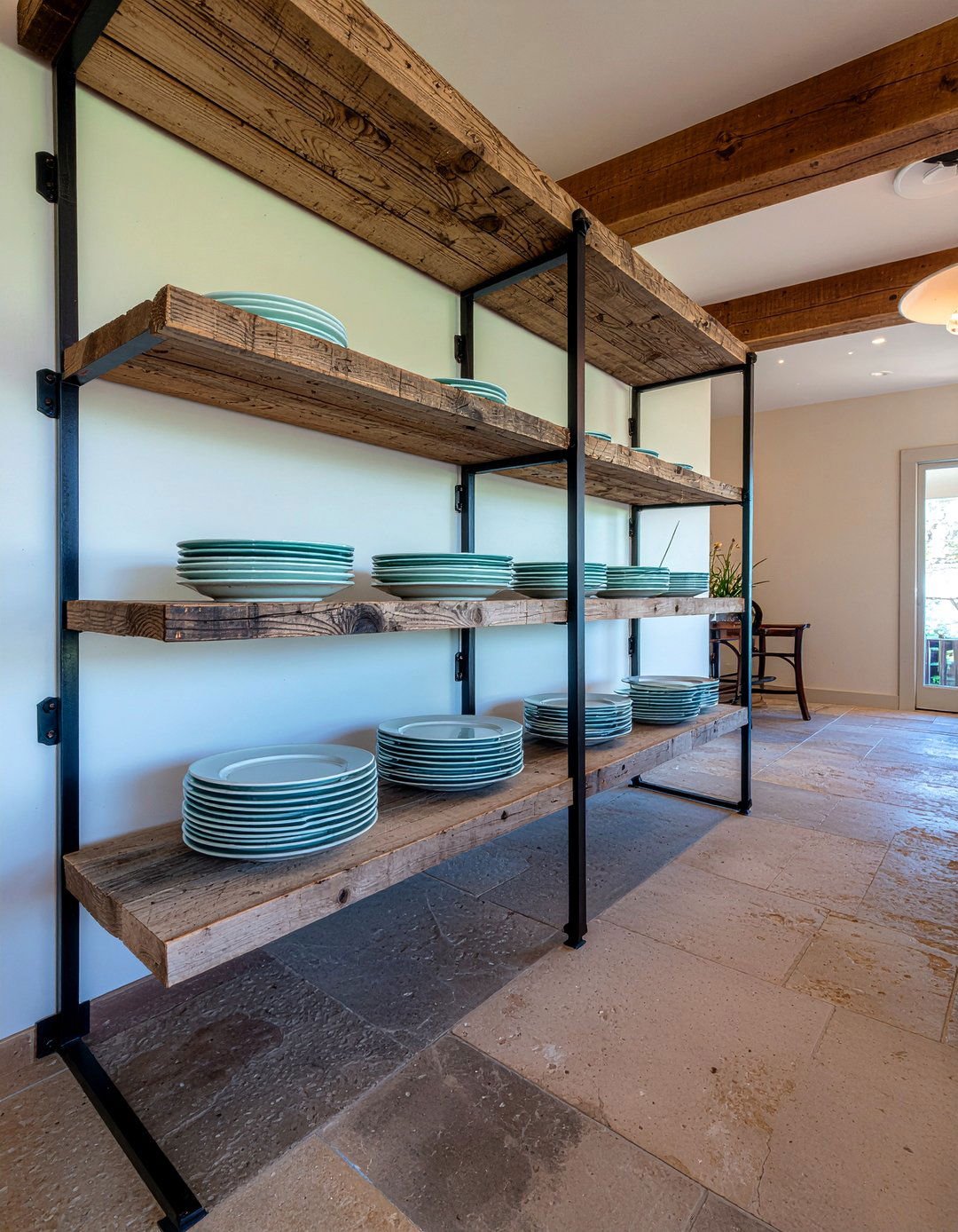 Rustic Wood Dining Storage - 30 dining room built-in ideas