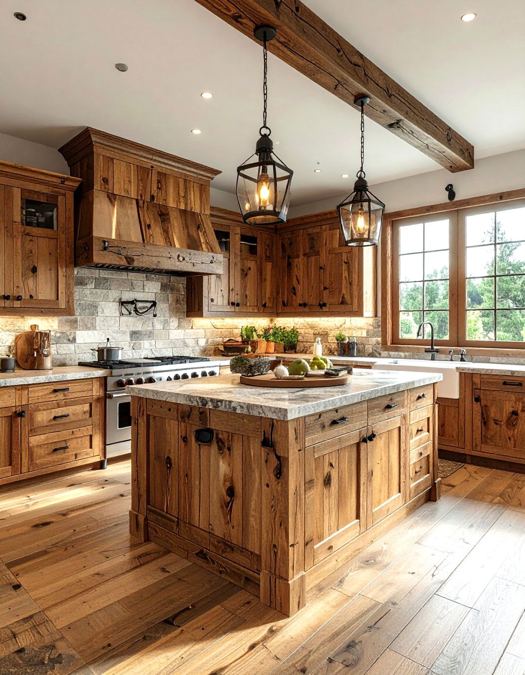 Rustic Wood Kitchen - 30 kitchen inspiration ideas