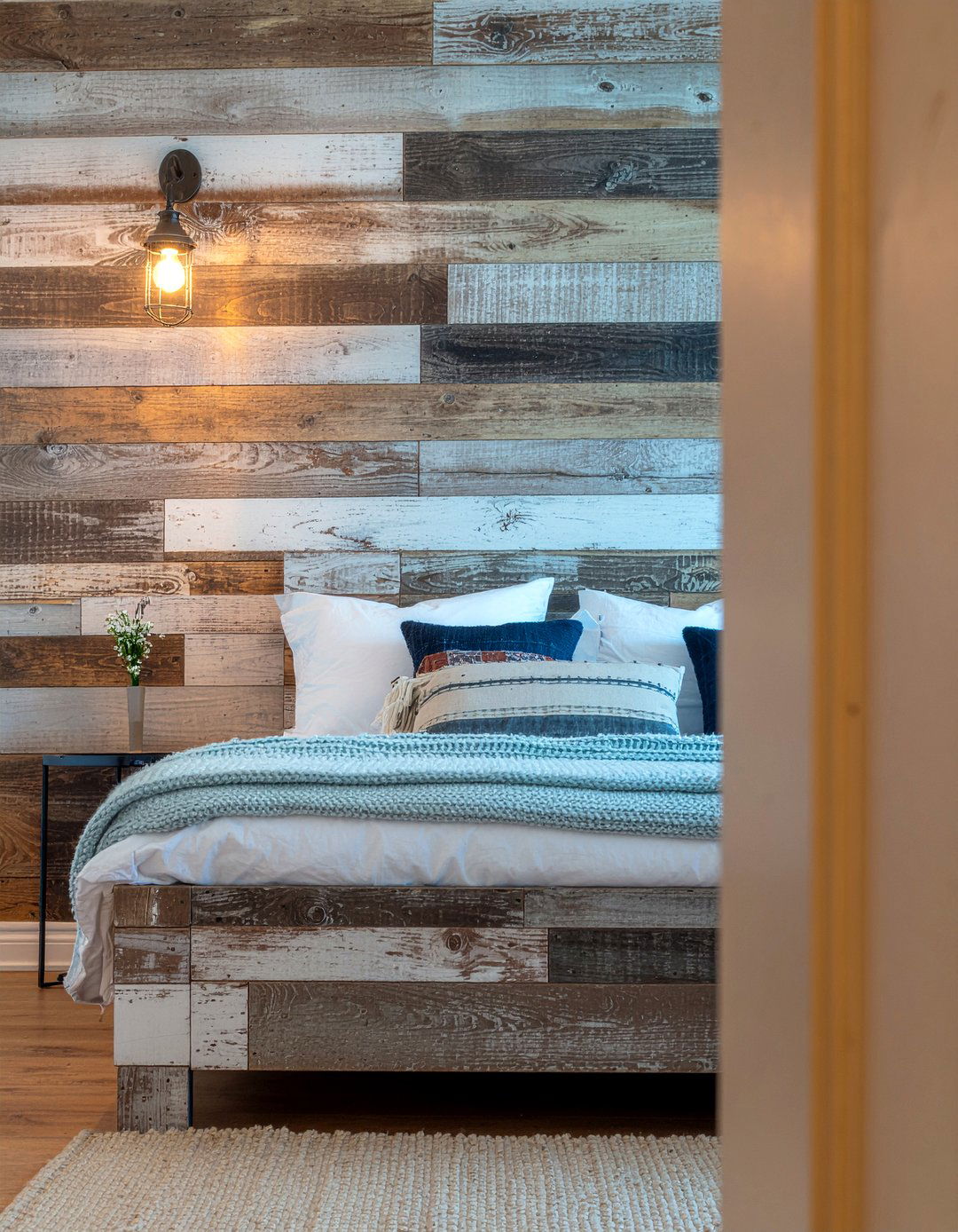 Rustic Wood Paneling - 30 pirate bedroom ideas