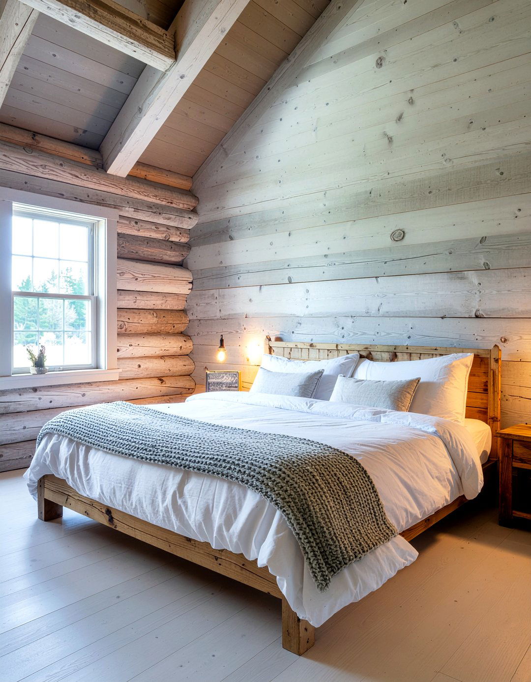 Rustic Wood Walls - 30 cabin bedroom ideas