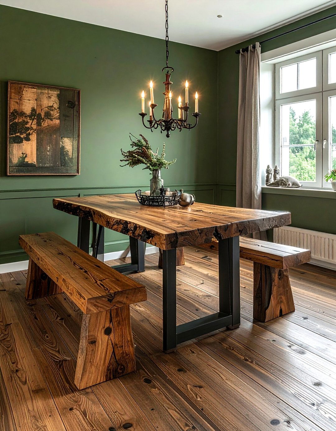 Rustic Wood - 30 amazing dining room ideas
