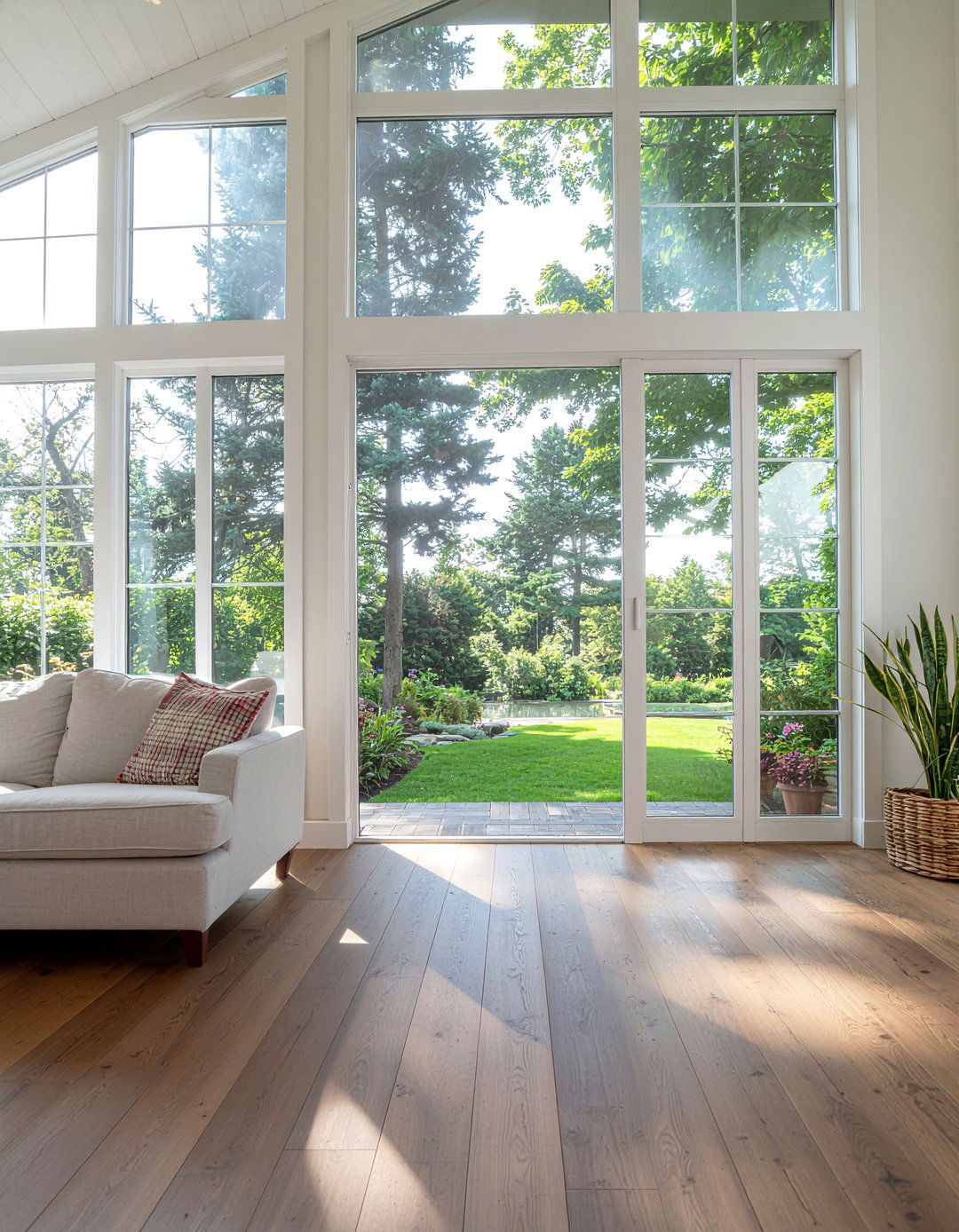 Rustic Wooden Flooring - 30 conservatory living room ideas