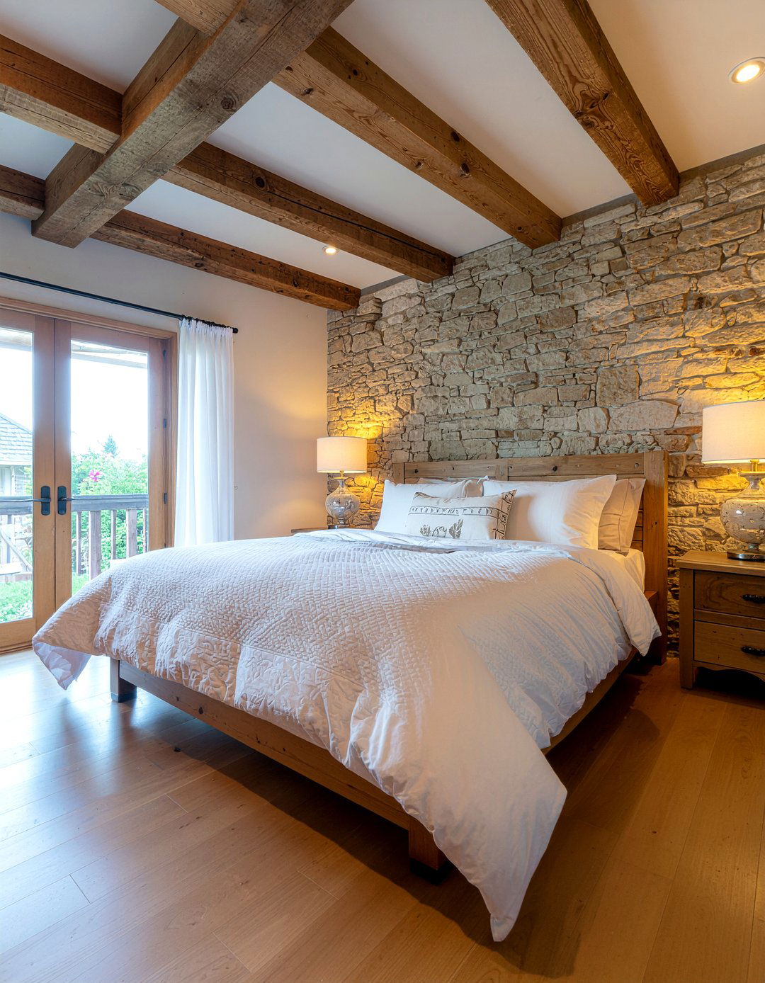 Rustic barn bedroom - 30 celebrity bedroom ideas