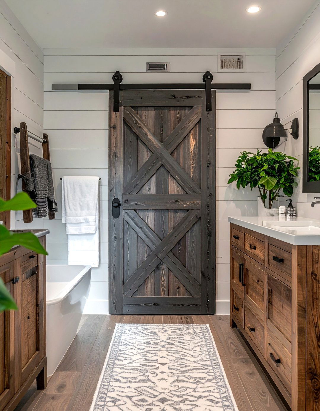 30 Space-Saving Bathroom Pocket Door Ideas You Will Love