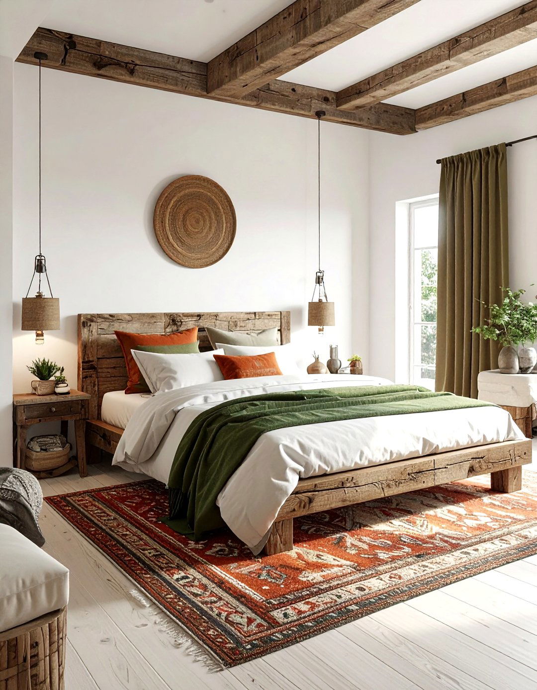 Rustic bedroom - 30 townhouse bedroom ideas
