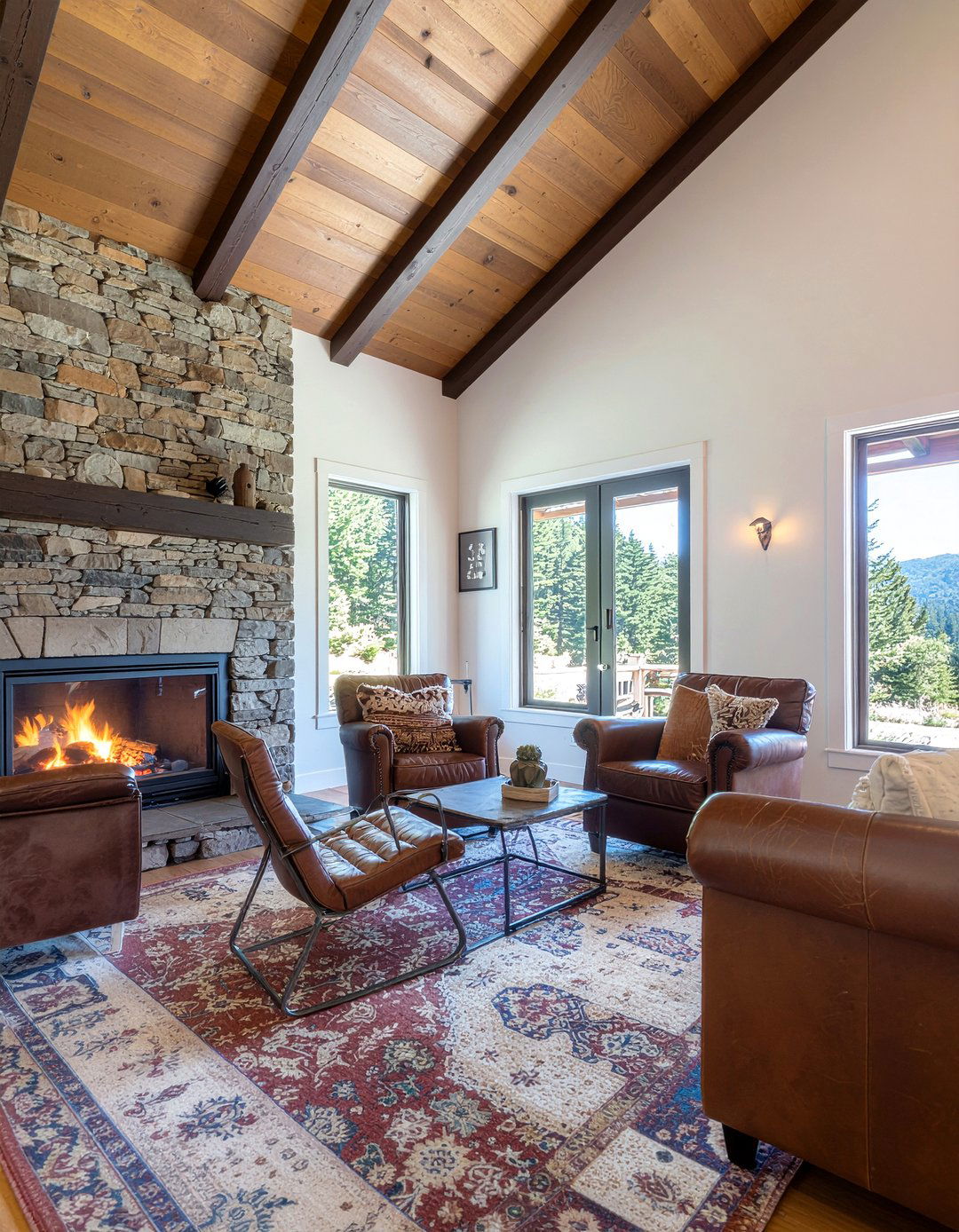 Rustic cottage living room - 30 cottage living room ideas