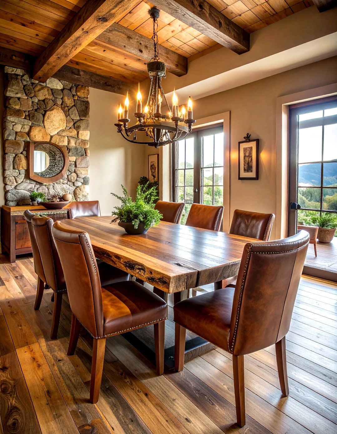 Rustic dining room - 30 Savannah dining room ideas