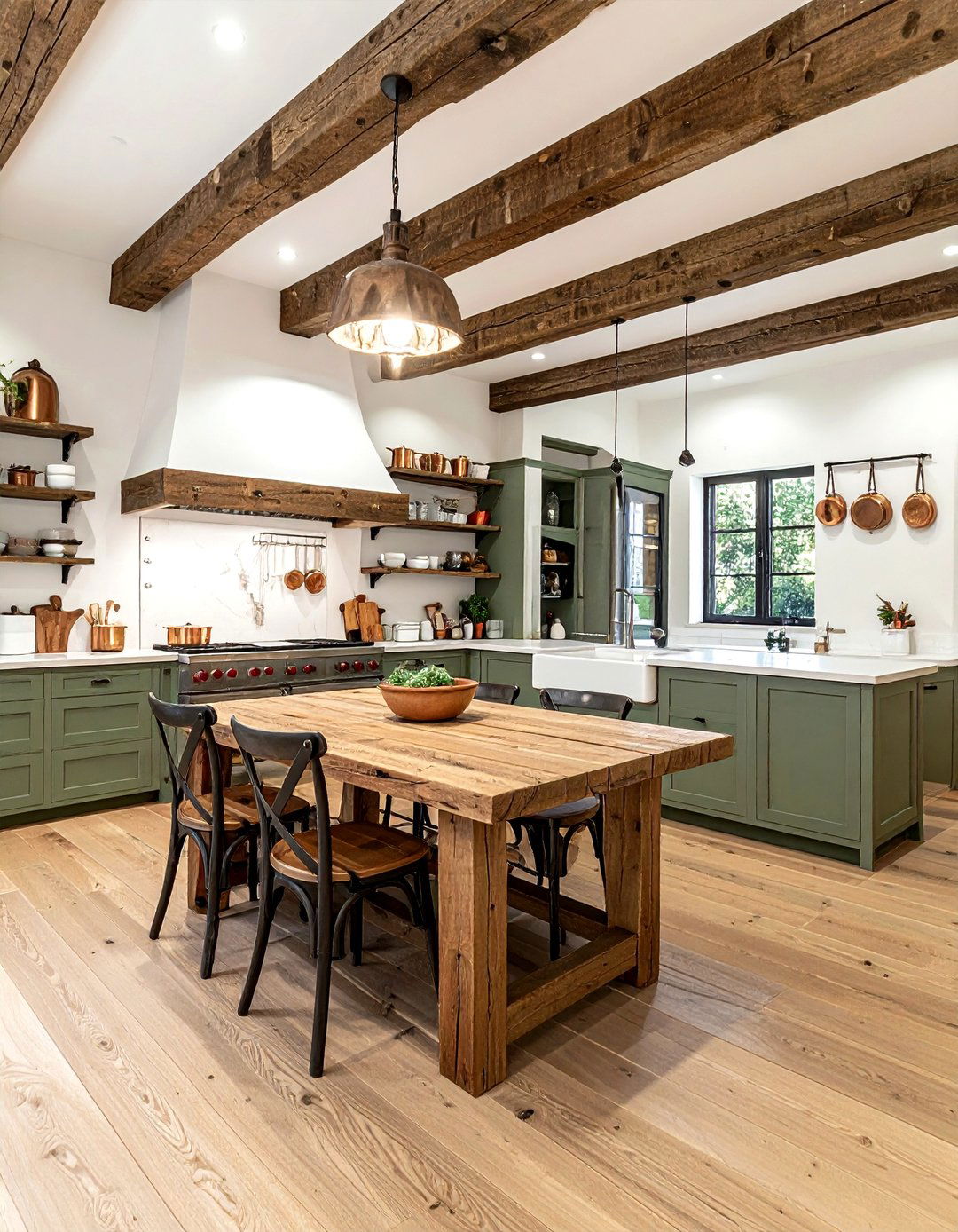 Rustic farmhouse Tuscan kitchen - 30 Tuscan kitchen ideas