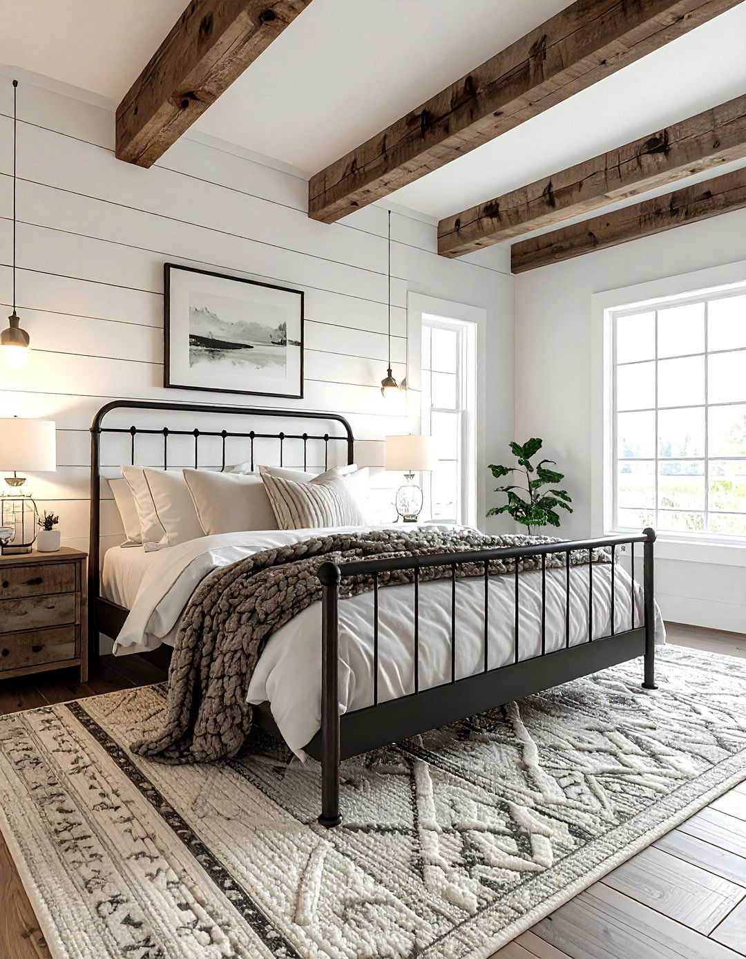 Rustic farmhouse bedroom - 30 period home bedroom ideas