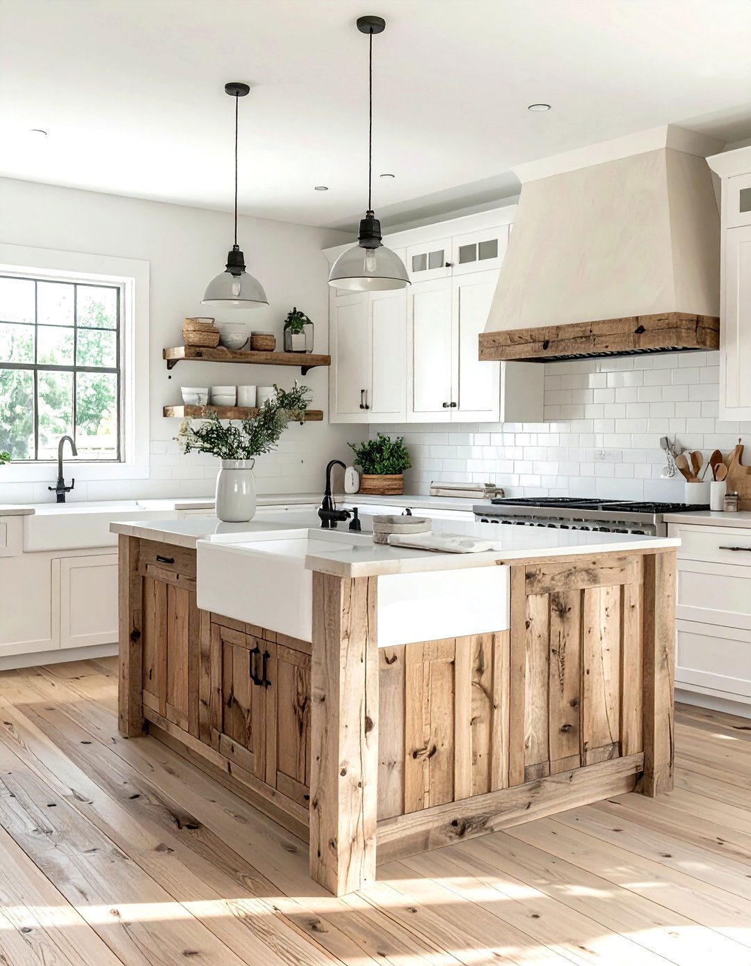 Rustic farmhouse kitchen - 30 cozy kitchen settings