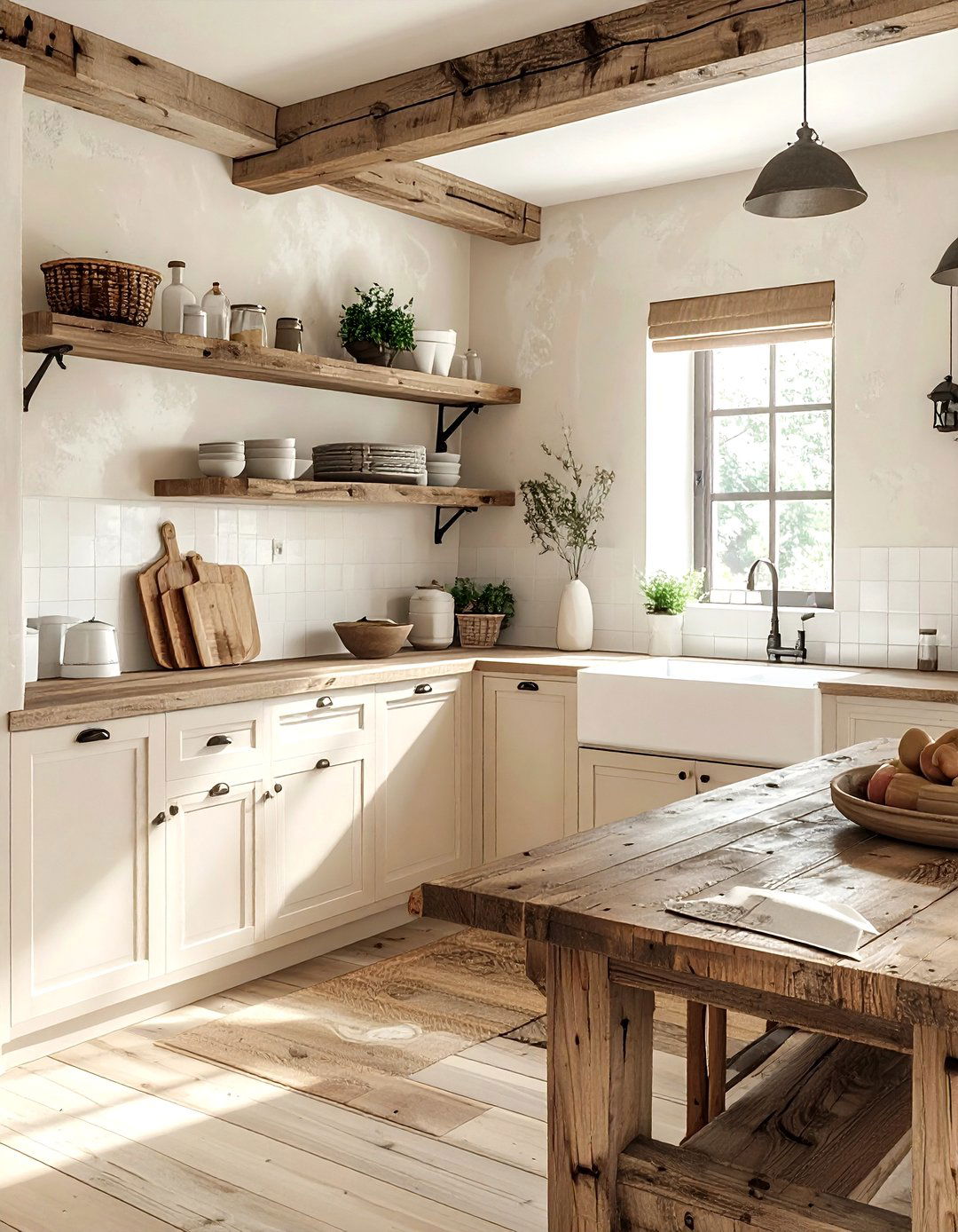 Rustic farmhouse kitchen - 30 polished kitchen ideas