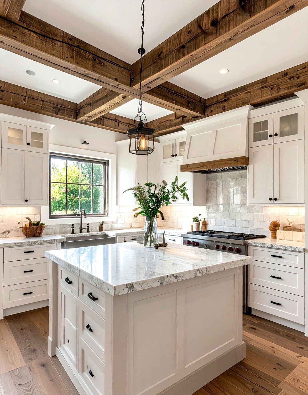 Rustic farmhouse open plan kitchen - 30 open plan kitchen ideas