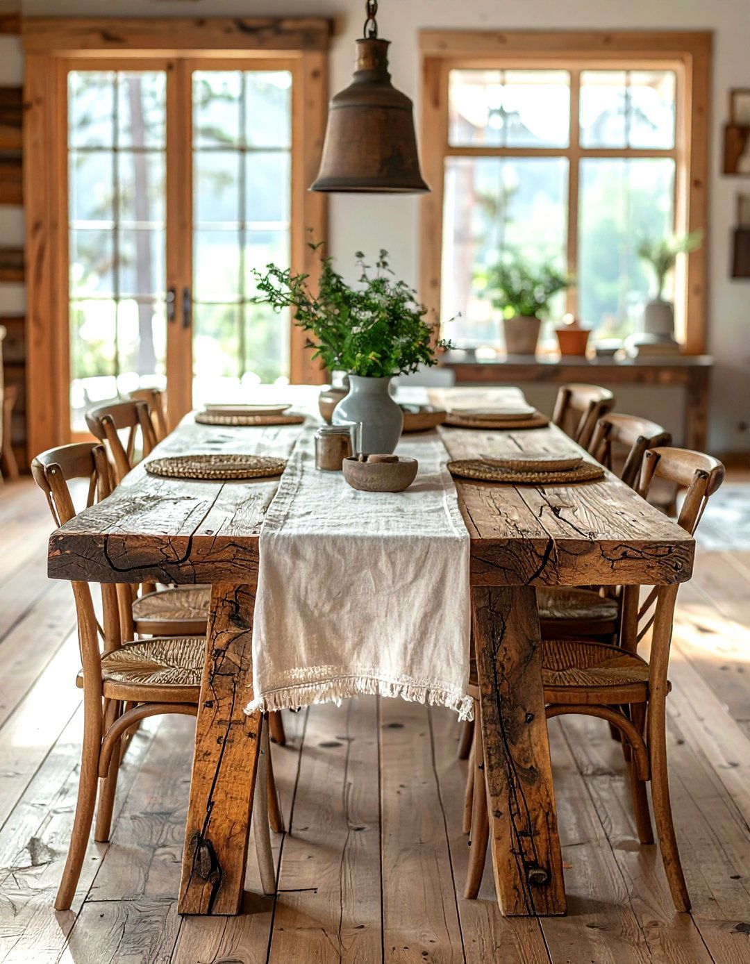 Rustic live edge dining - 30 live edge dining room ideas