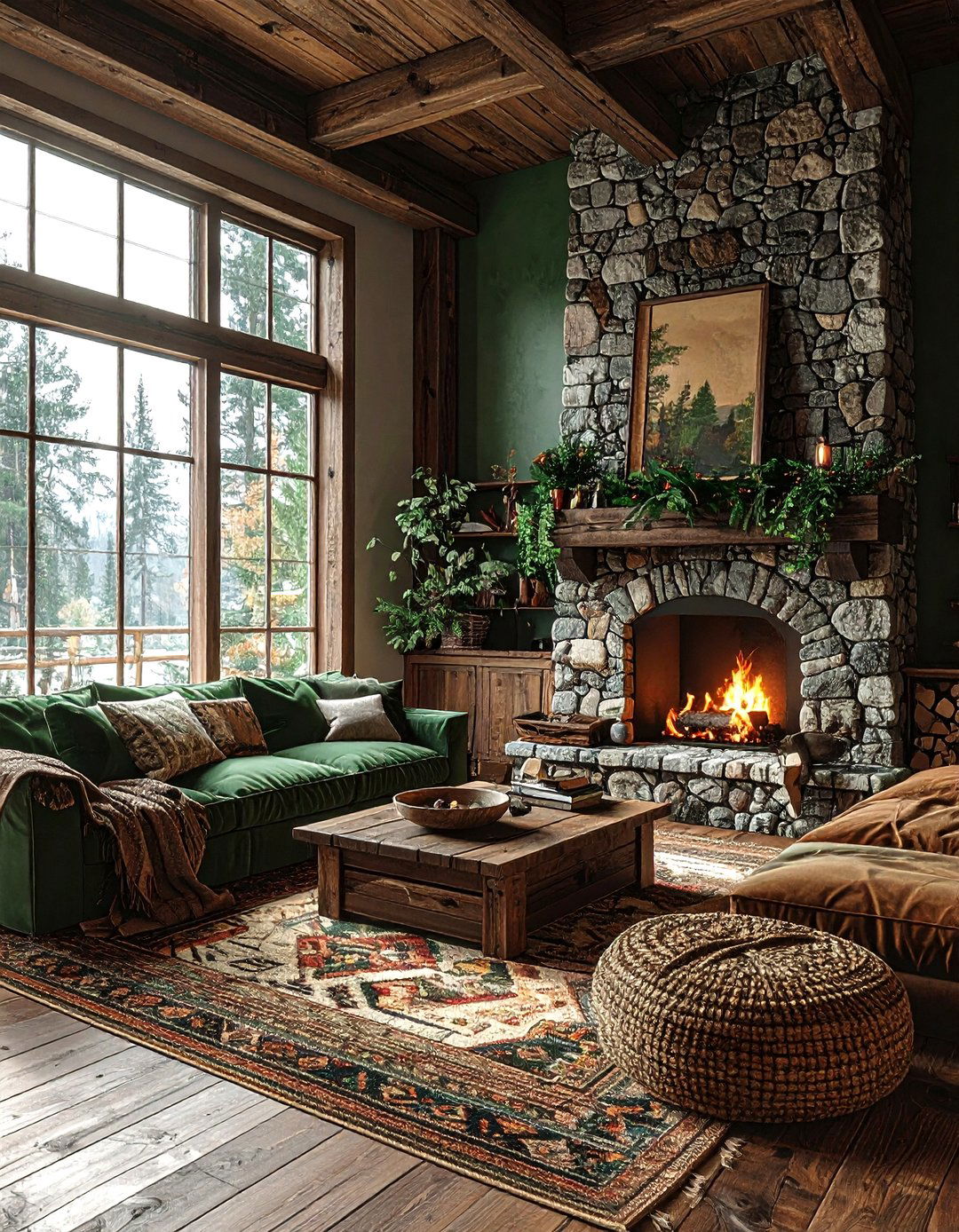 Rustic living room - 30 living room room settings