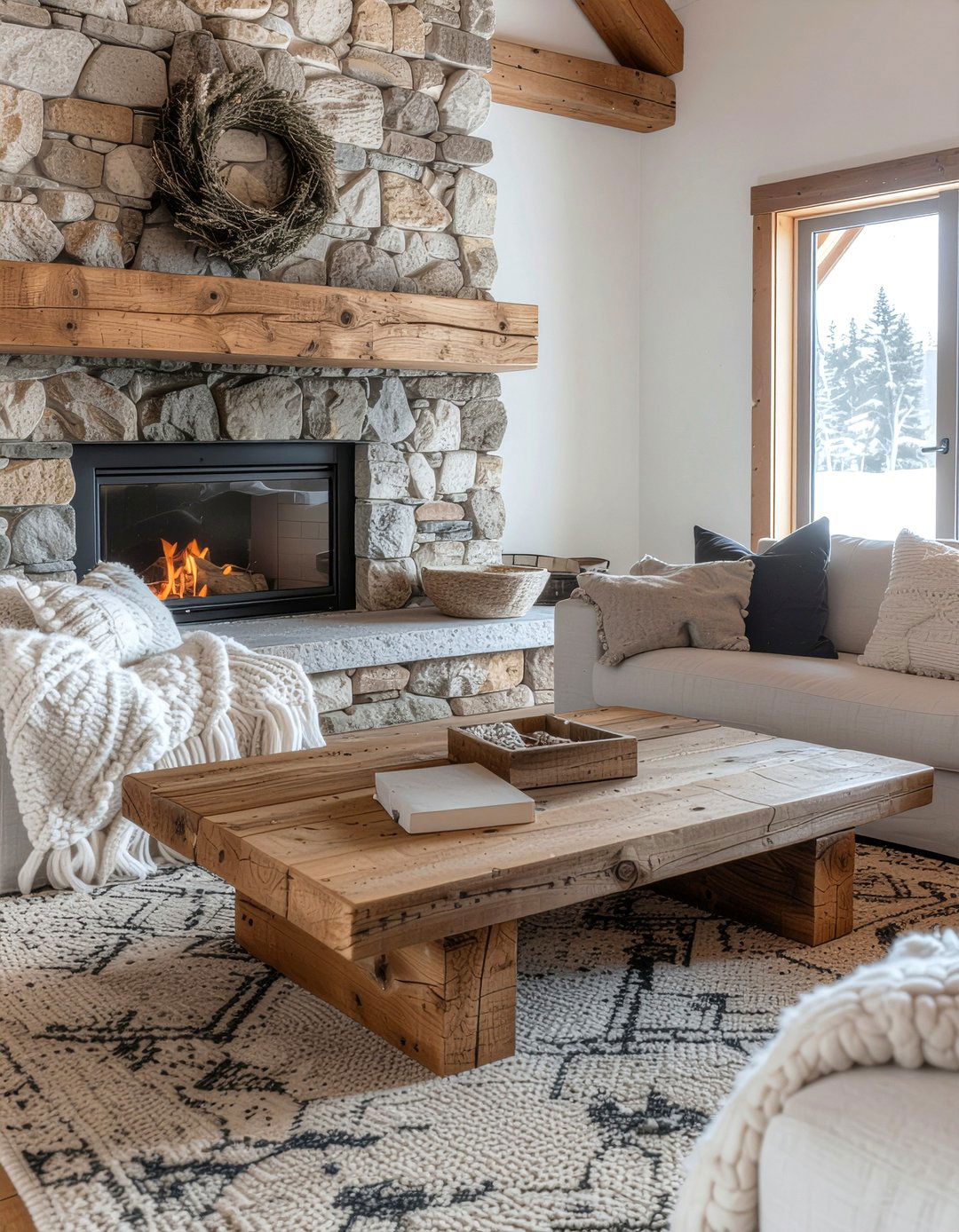 Rustic living room aesthetic - 30 living room transformation ideas