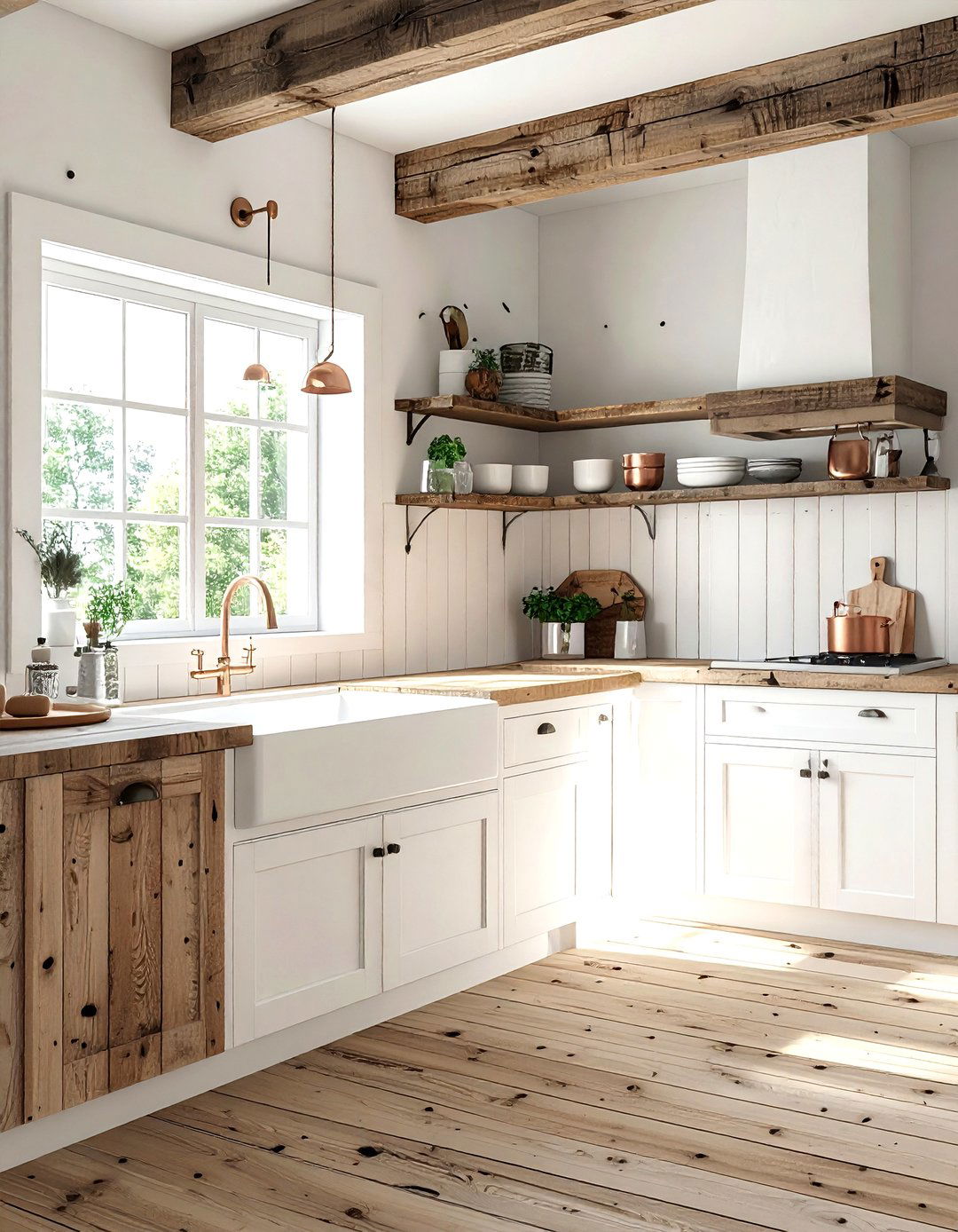 Rustic reclaimed tongue and groove kitchen - 30 kitchen tongue and groove ceiling ideas