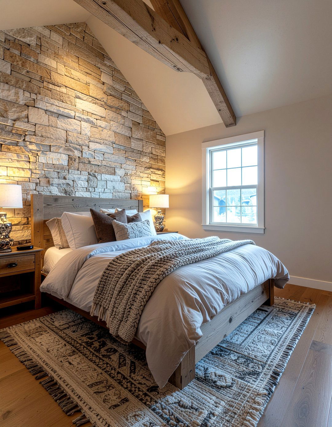 Rustic tan bedroom - 30 tan bedroom ideas