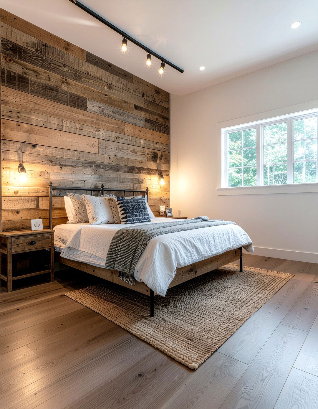 Rustic track lighting bedroom - 30 bedroom track lighting ideas