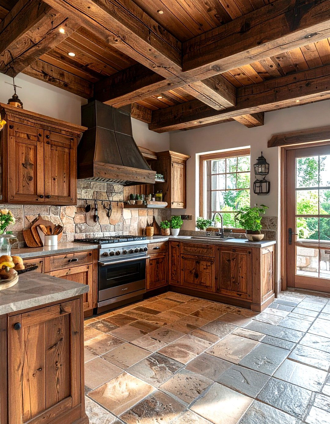 Rustic wood kitchen - 30 uncomplicated kitchen ideas