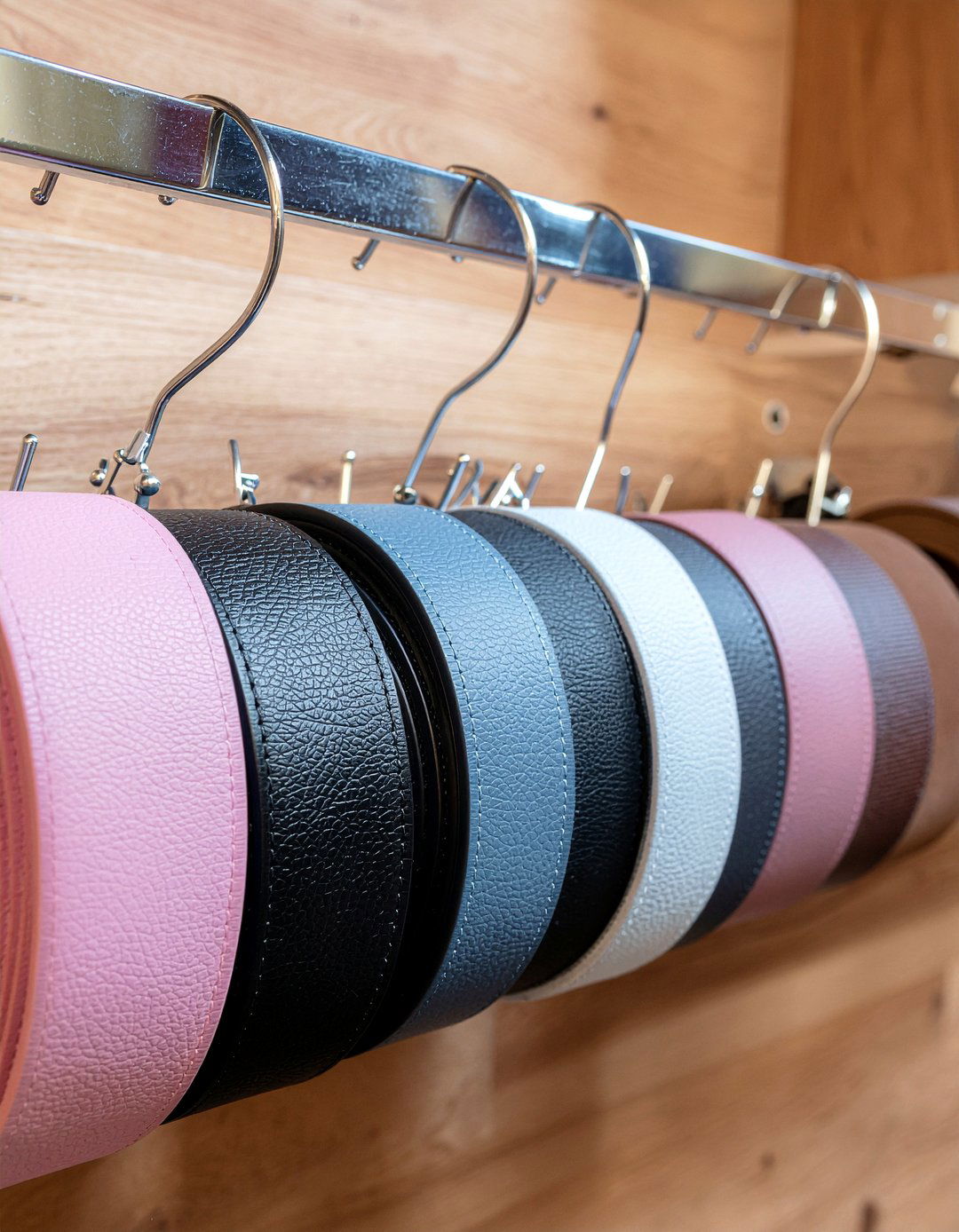 S Hook Belt Storage - 30 bedroom belt organizers