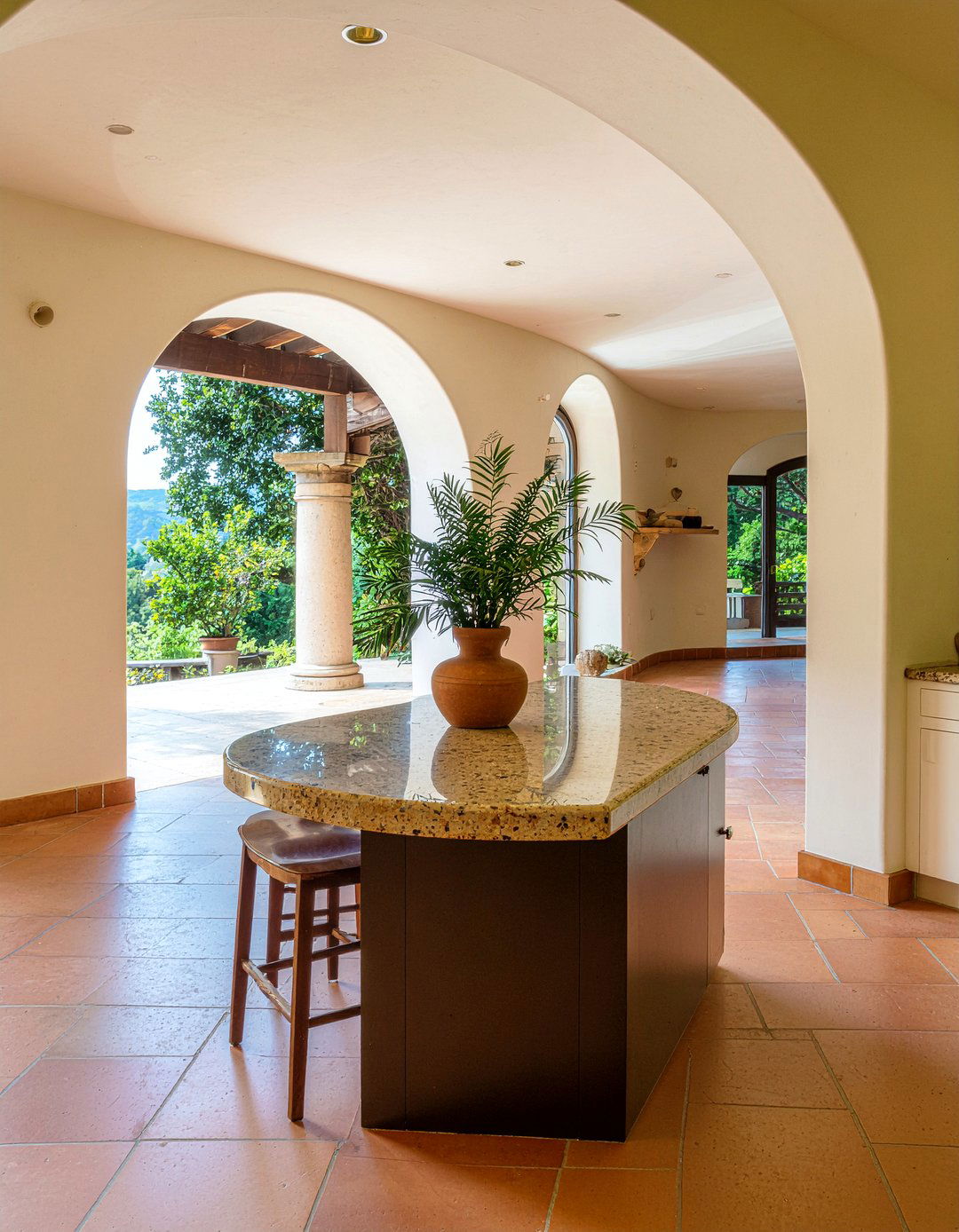 S Shape Edge Countertop - 30 kitchen countertop edge ideas