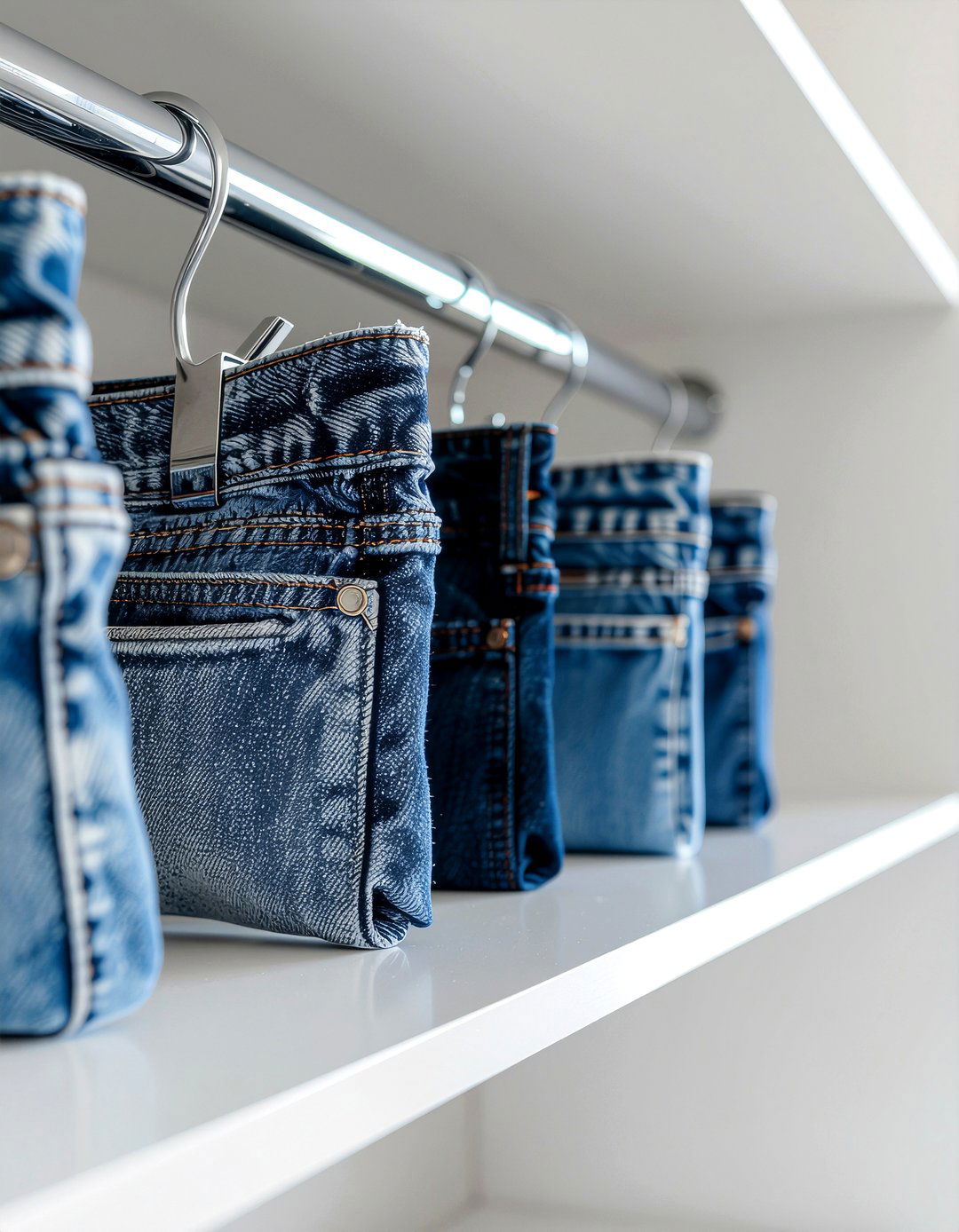 S hook for closet - 30 bedroom storage tips