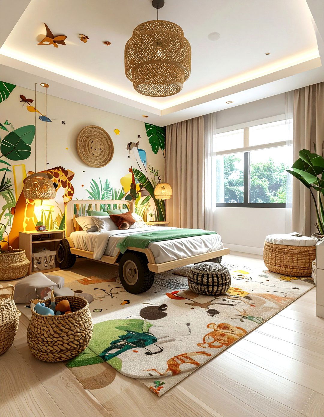 Safari Kids Bedroom - 30 safari decor ideas