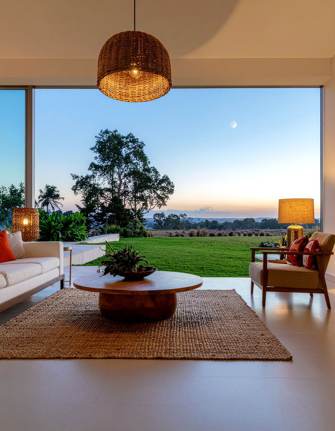 Safari Style Lighting - 30 safari living room ideas