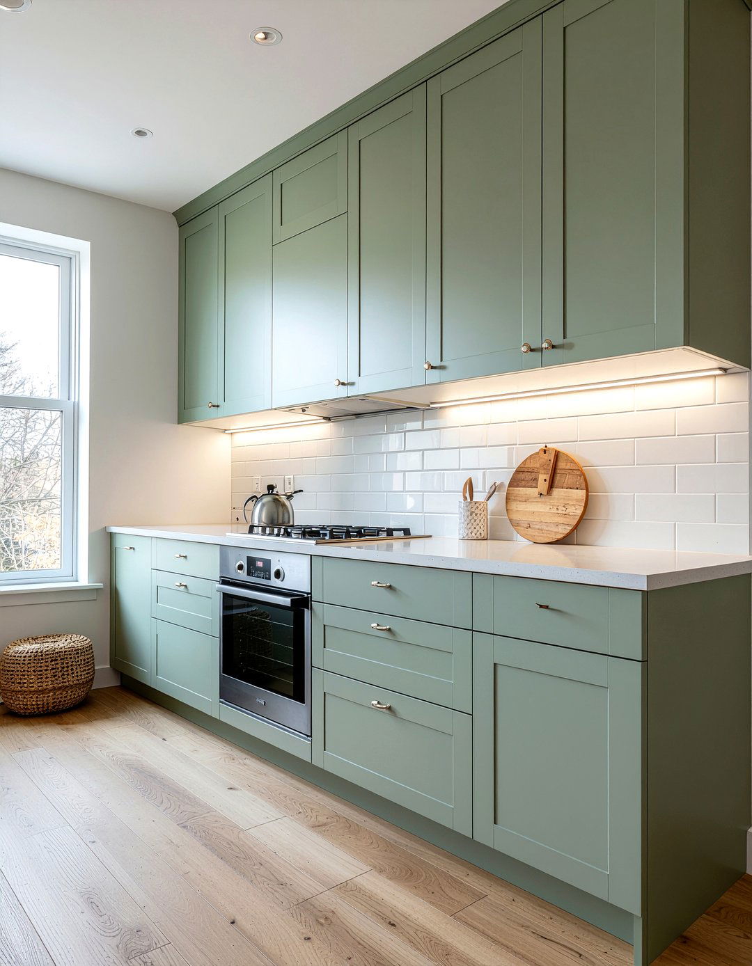 Sage Gray Kitchen Cabinets - 30 gray kitchen cabinet ideas