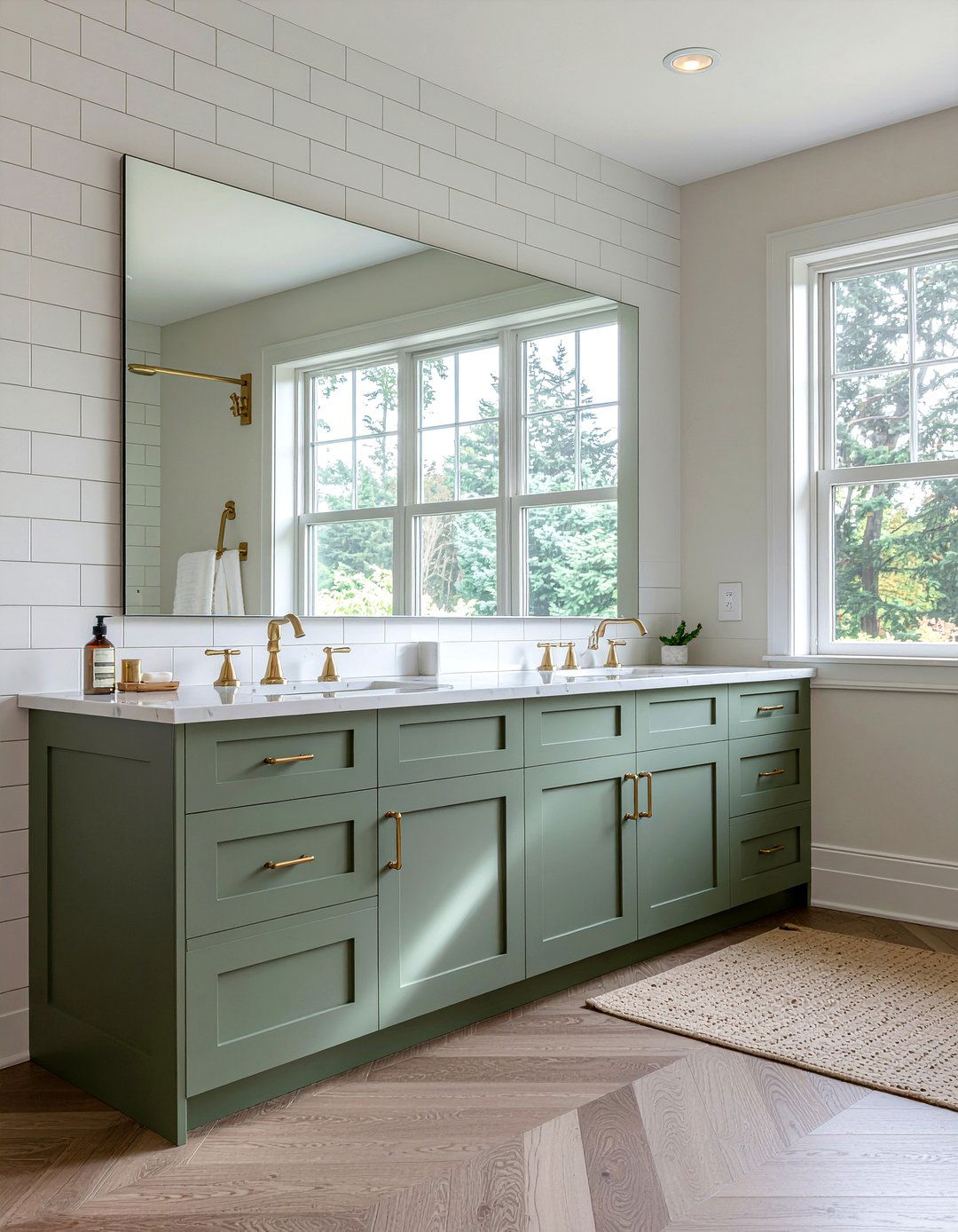 Sage Green Bathroom - 30 girls bathroom ideas