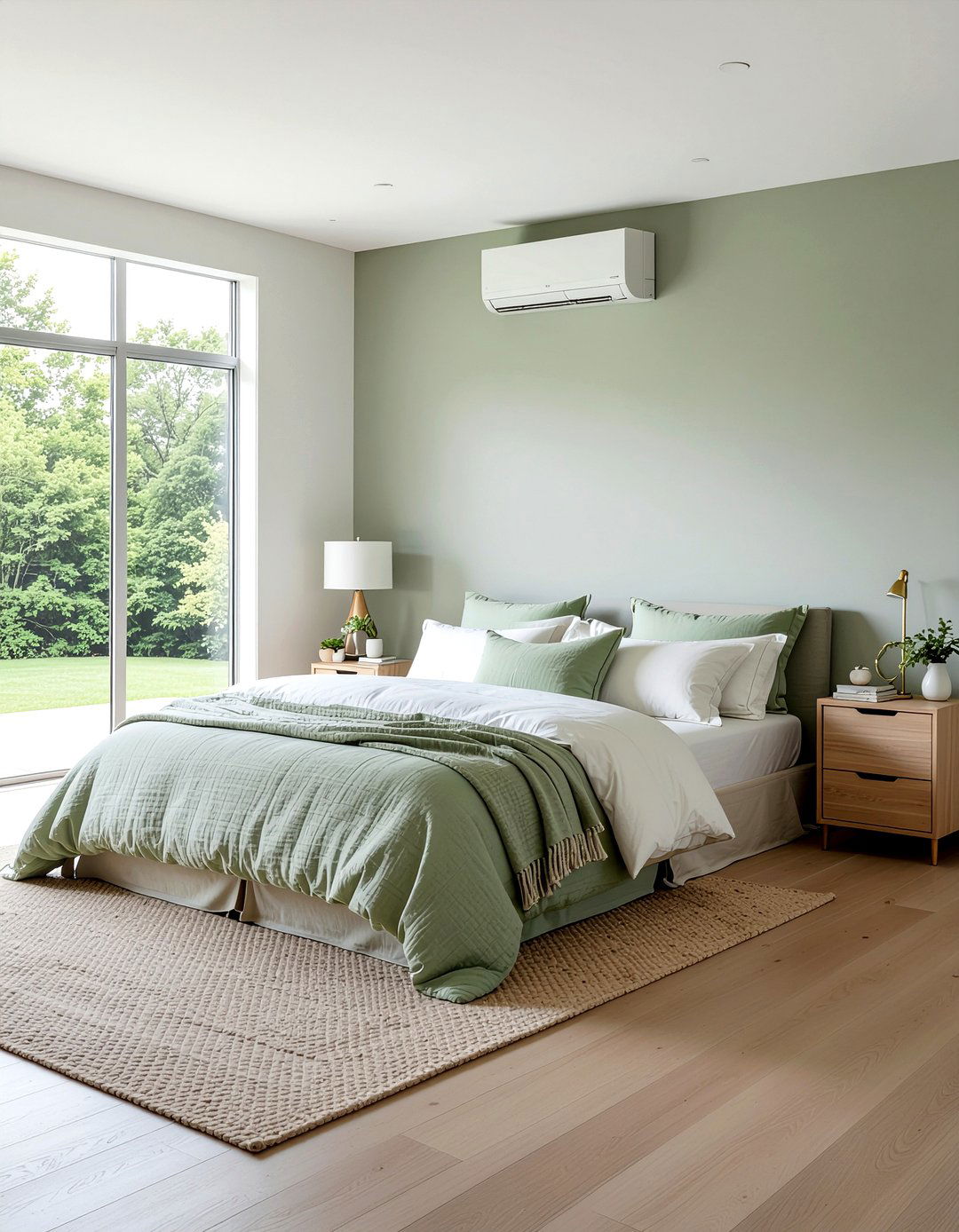 Sage Green Bedroom - 30 pastel bedroom ideas
