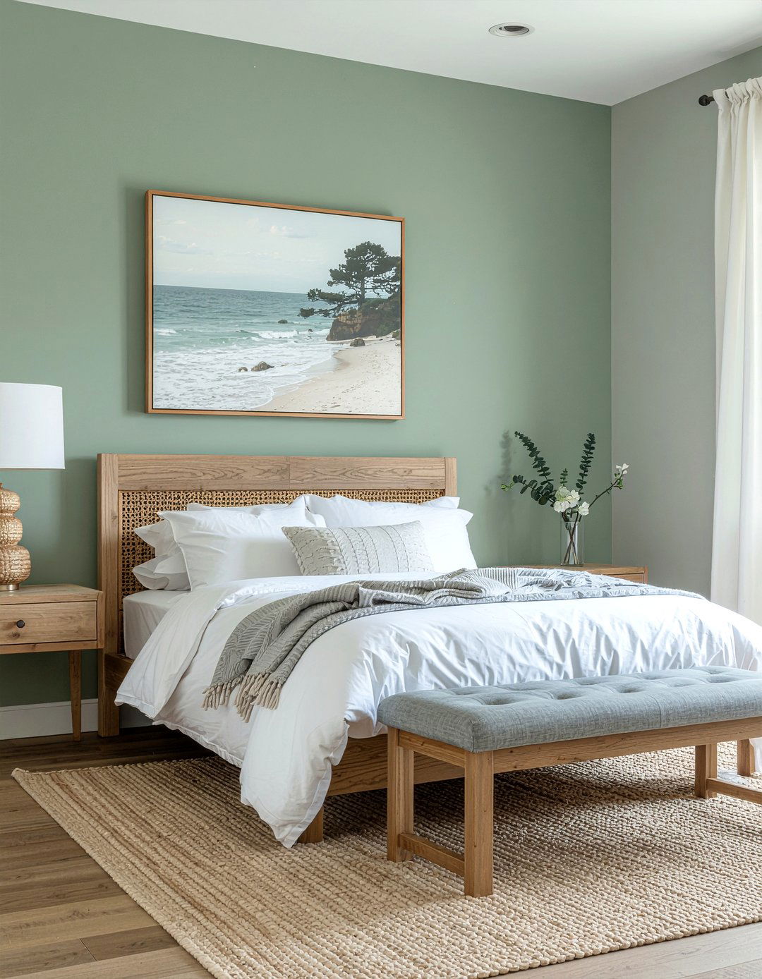 Sage Green Bedroom - 30 relaxation bedroom ideas