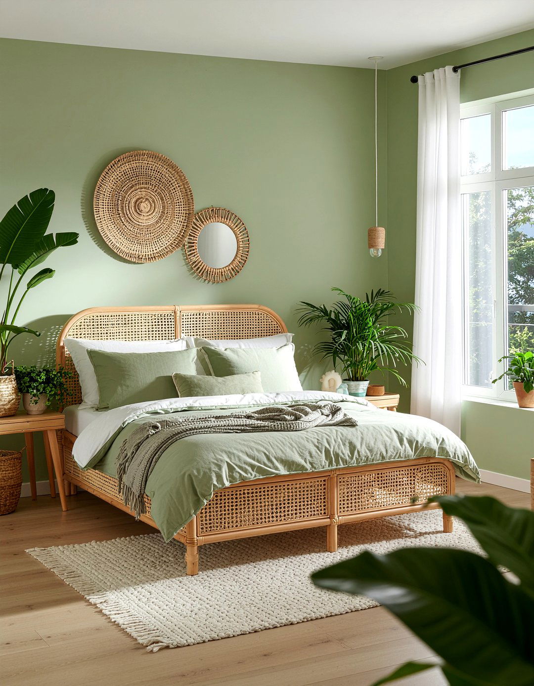 Sage Green Bedroom - 30 viral bedroom ideas