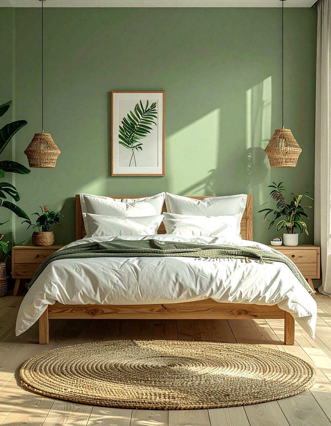 Sage Green Bedroom - 30 bedroom paint color ideas